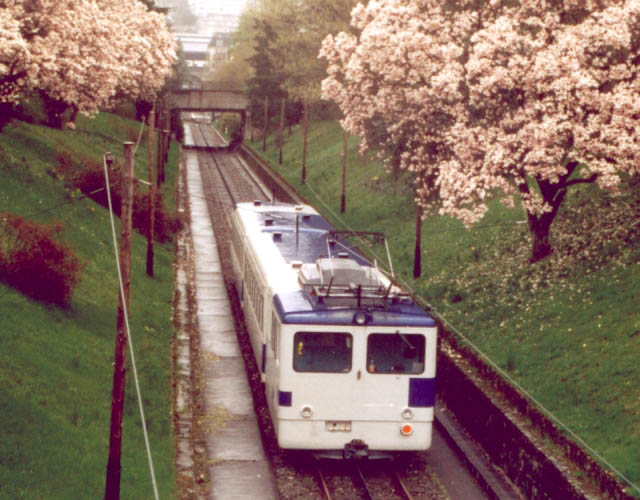 Lausanne metro M2 - heading for Villard de Lans?