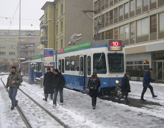 snow in oerlikon