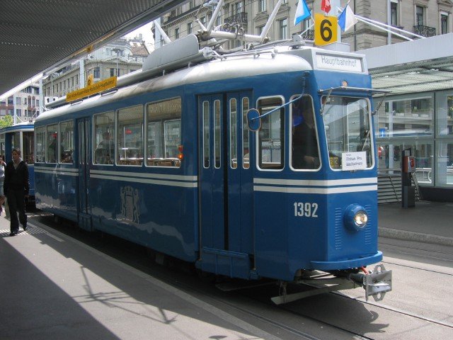 Kurbeli Swiss Standard Tram 1392