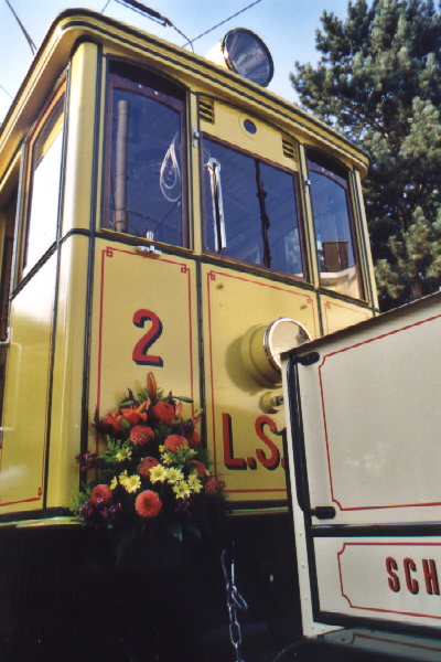 Lisbethli tram Zurich (Limmattal Strassenbahn)