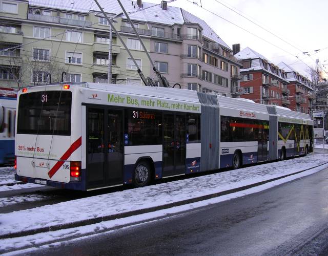 Geneva Trolleybus in Zurich